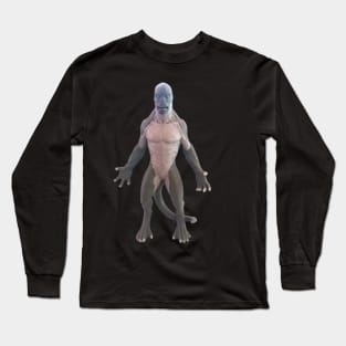 Alien reptilian Long Sleeve T-Shirt